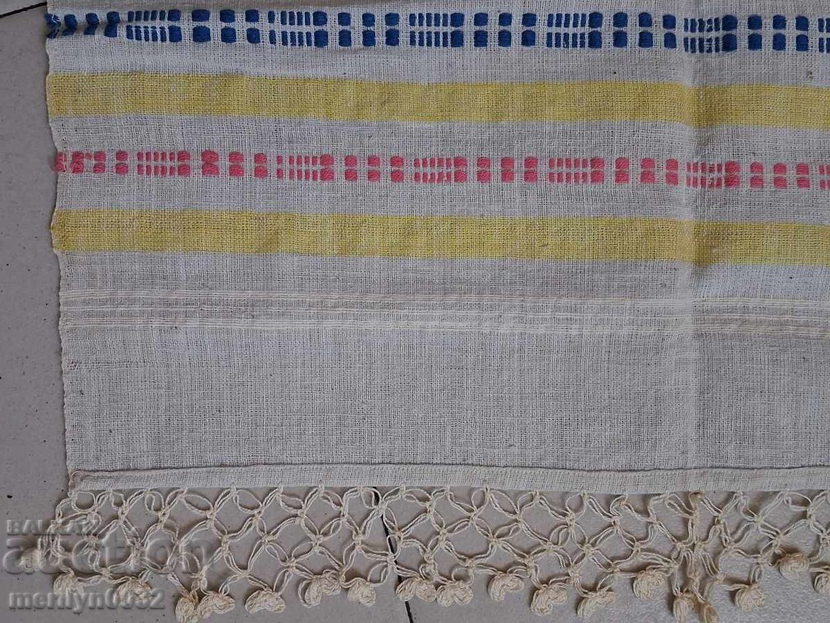 Livrarea Broderie veche kenar din pânză țesută manual Livrarea Broderie veche kenar din pânză țesută manual