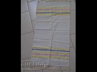 Old hand woven cloth kenar embroidery