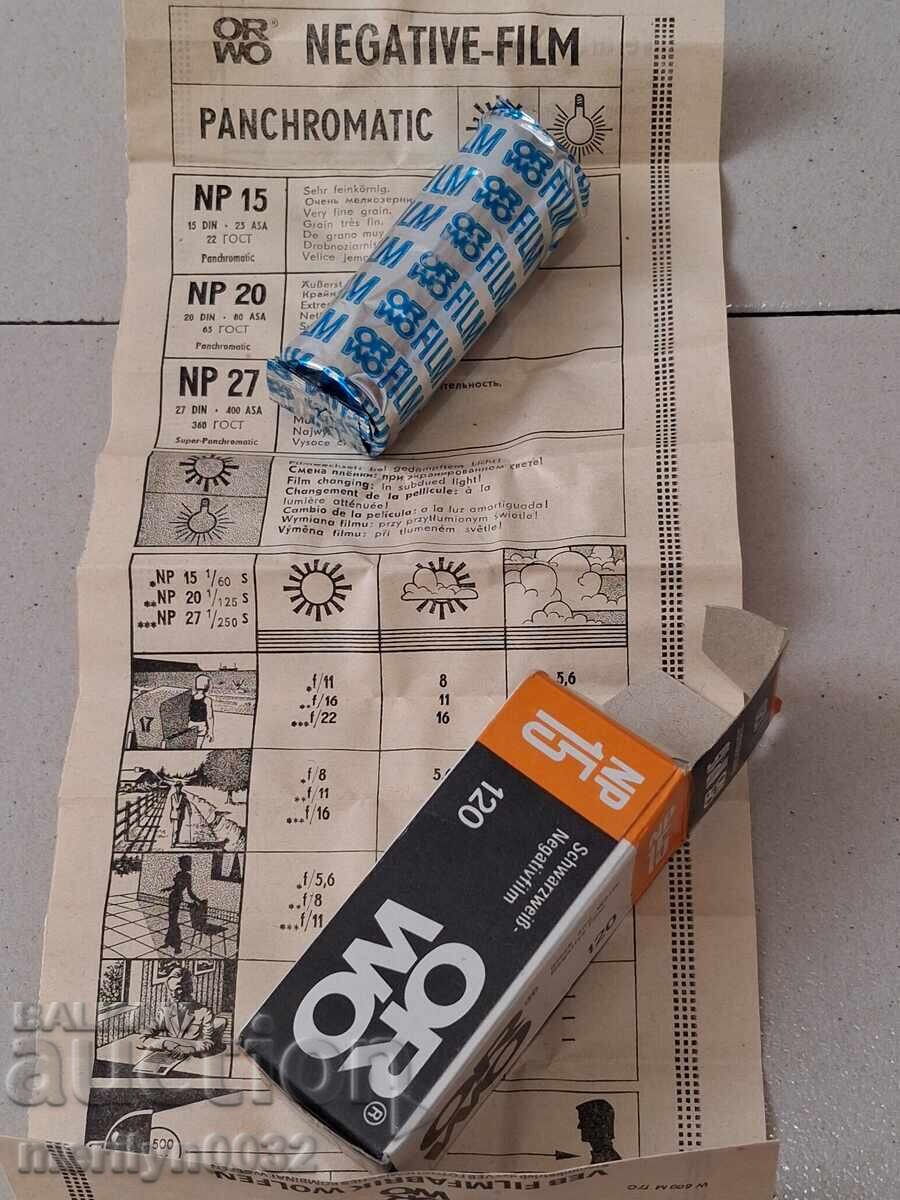 Delivery of ORWO GDR Photo Film, GDR, Brand New, UNUSED Film, 10 pcs Delivery of ORWO GDR Photo Film, GDR, Brand New, UNUSED Film, 10 pcs