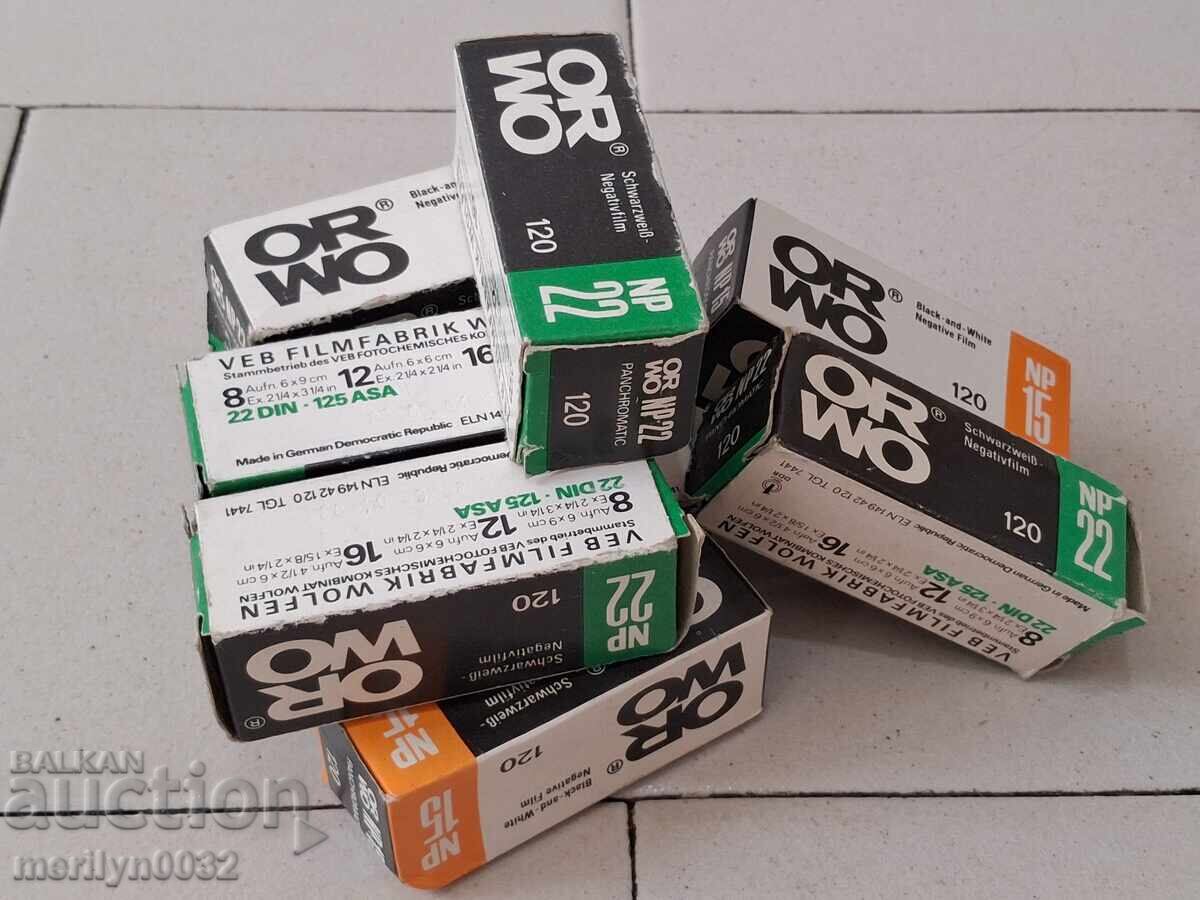 ORWO GDR Photo Film, GDR, Brand New, UNUSED Film, 10 pcs - 7 ORWO GDR Photo Film, GDR, Brand New, UNUSED Film, 10 pcs - 7