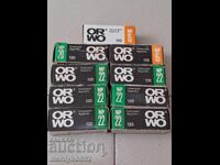 Benzi foto ORWO GDR, RDG, noi, nefolosite, 10 buc