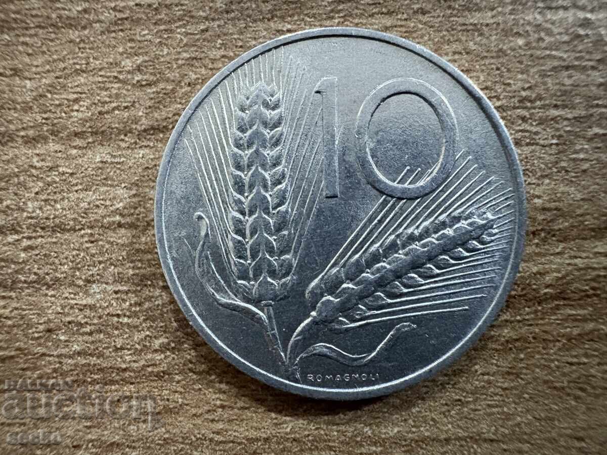 Италия - 10 лири (1978)