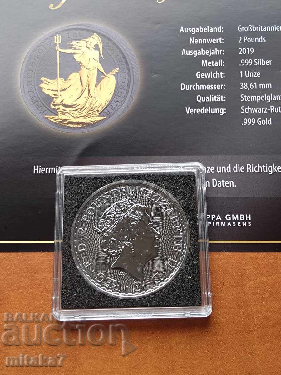 Silver Britannia, 1oz, 2019, UK - 7 Silver Britannia, 1oz, 2019, UK - 7