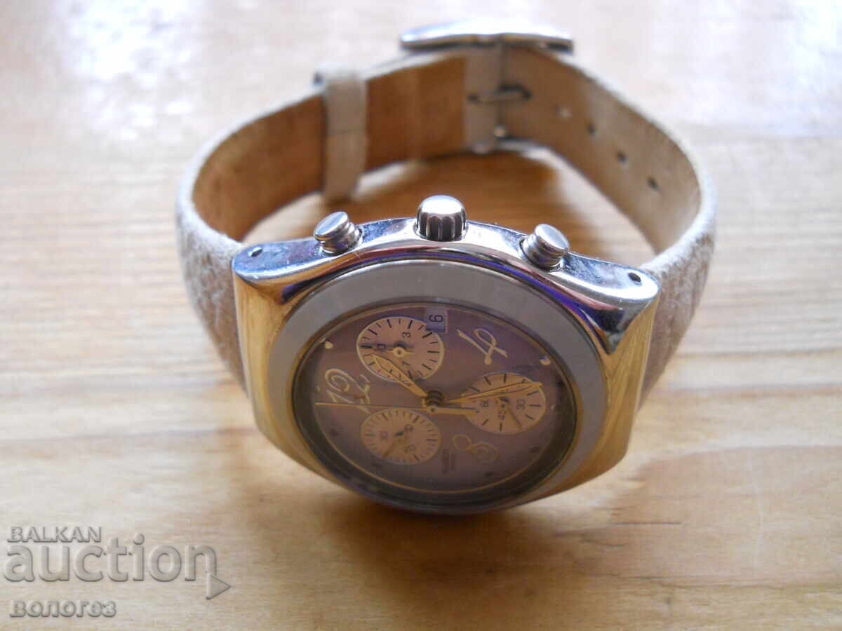 Auction  Chronograph watch "Swatch" - Switzerland