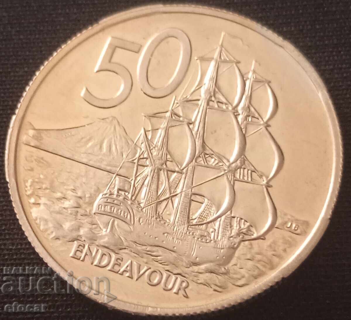 50 λεπτά Νέας Ζηλανδίας 1967