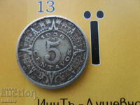 5 λεπτά 1936 Μεξικό