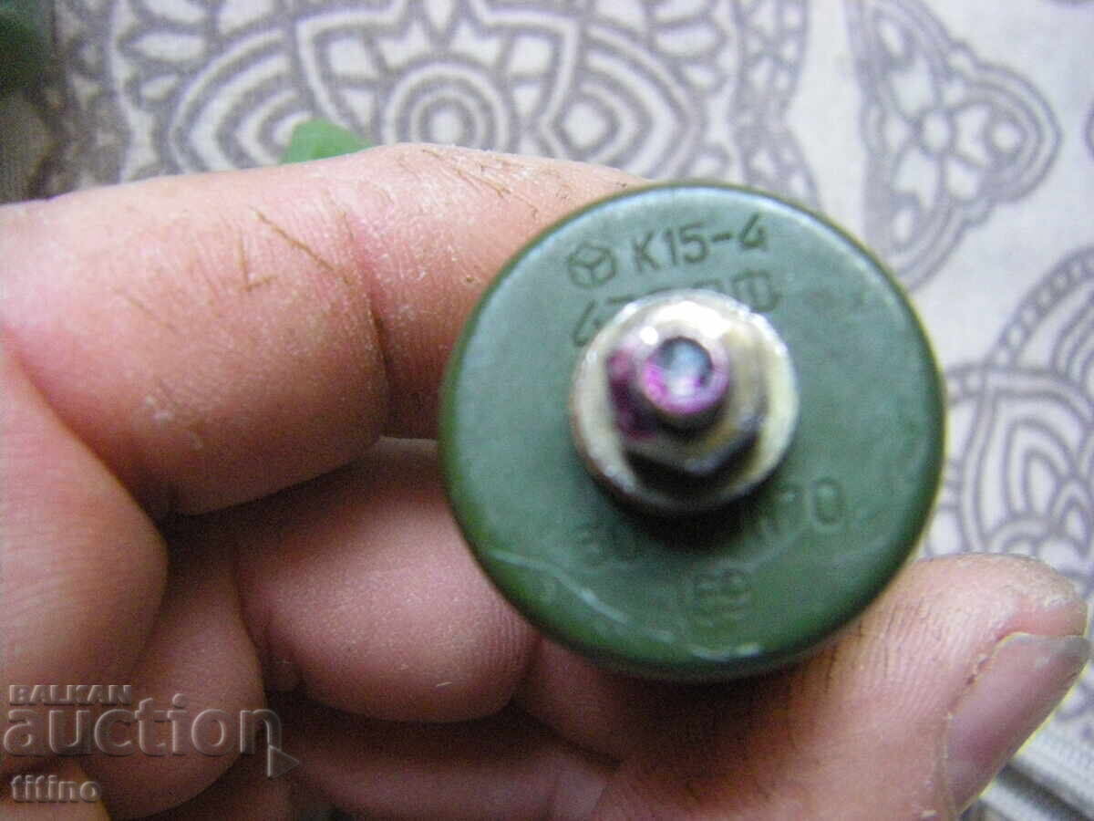 Russian high-voltage capacitors K15-4 - 6