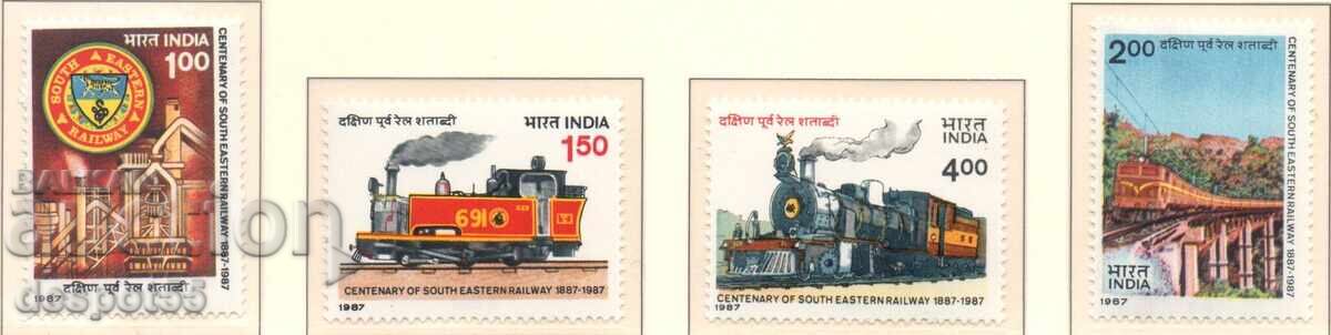 1987. India. Southeastern Railway Center