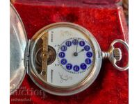 Старинен Швейцарски джобен часовник Hebdomas