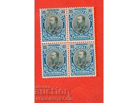 BULGARIA FERDINAND BK 58 CARE 4 x 25 St 1901 MNH