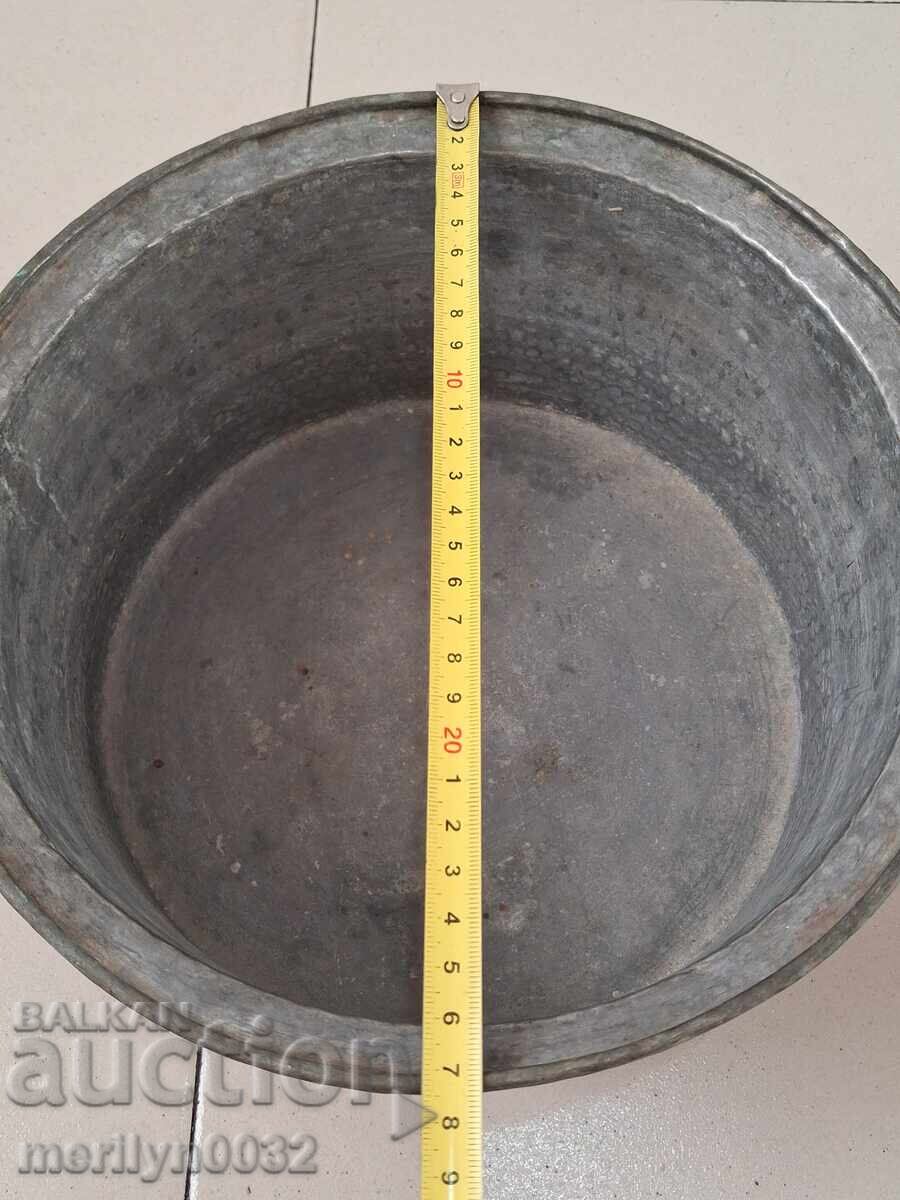 Παλιά χάλκινη κατσαρόλα, χαλκός, χάλκινο σκεύος - 6