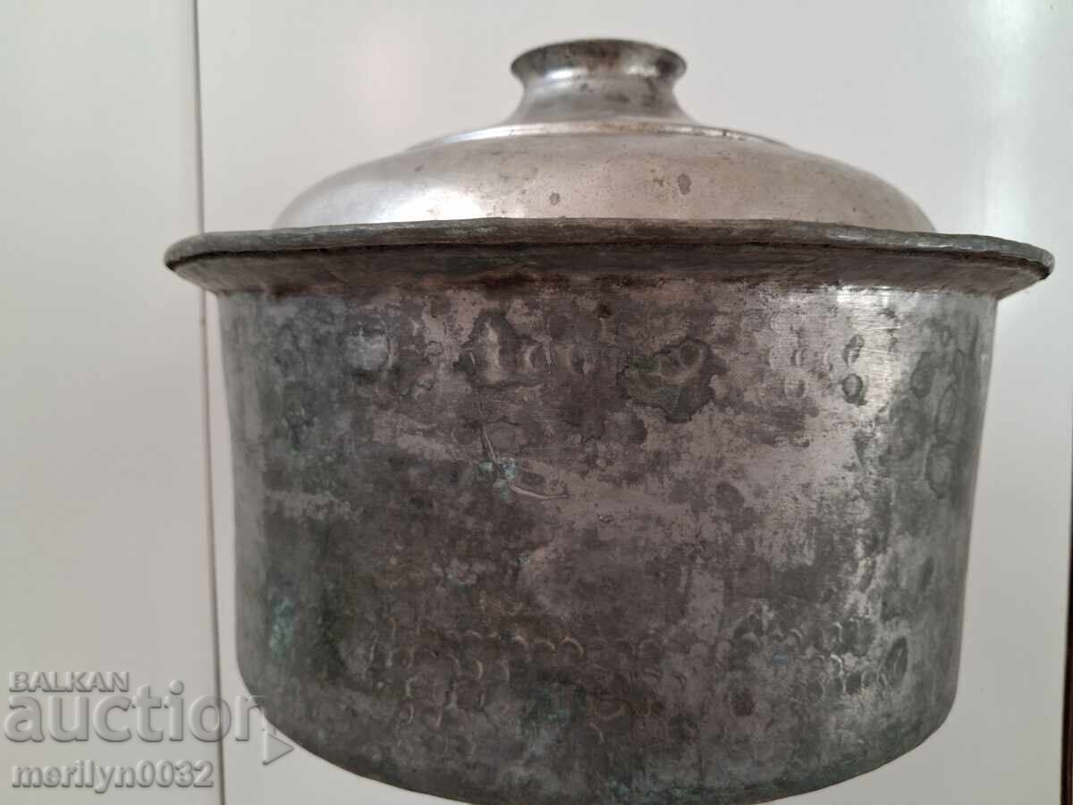 Παλιά χάλκινη κατσαρόλα, χαλκός, χάλκινο σκεύος - 7