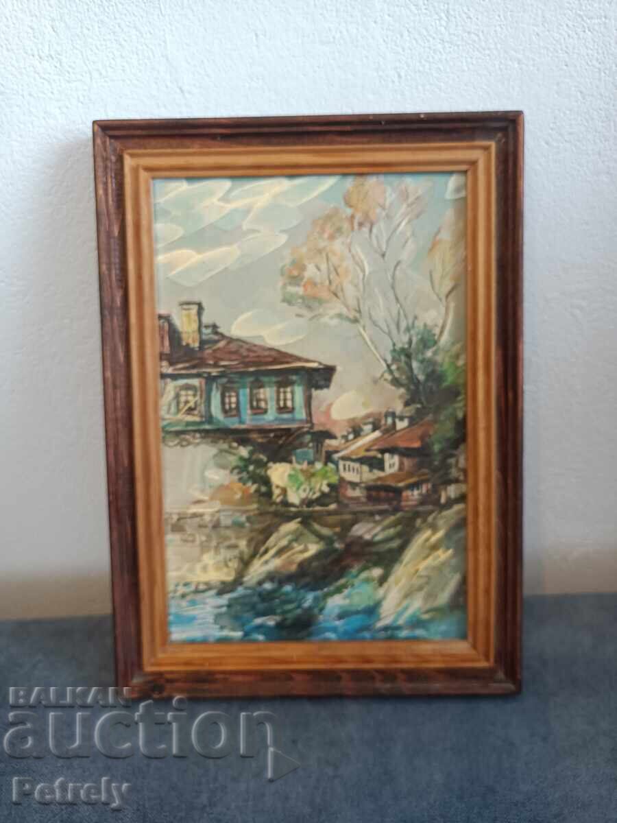 Delivery of Painting by Petar Zhelyazkov