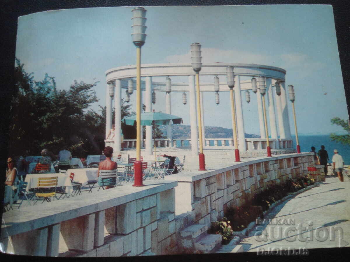 VARNA. Resort "Druzhba" - Confectionery "Albatros", Old postcard VARNA. Resort "Druzhba" - Confectionery "Albatros", Old postcard