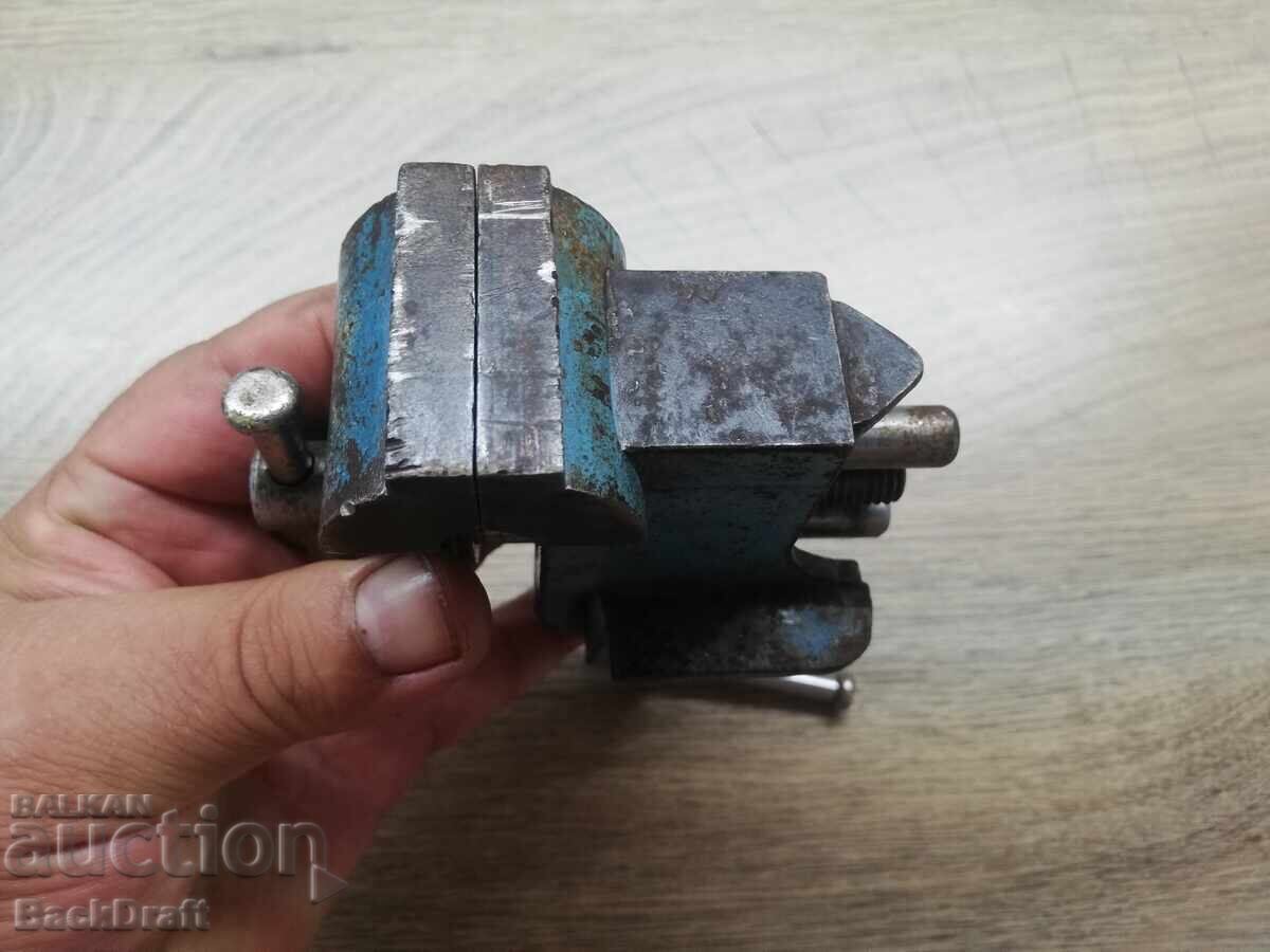 Delivery of Old Russian Watchmaker's, Jeweler's Vise, Anvil