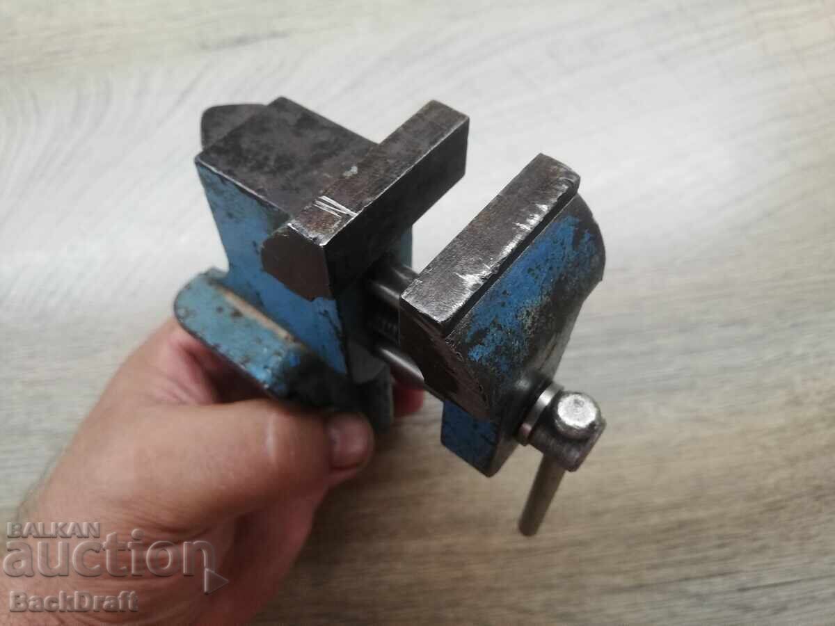 Old Russian Watchmaker's, Jeweler's Vise, Anvil - 6