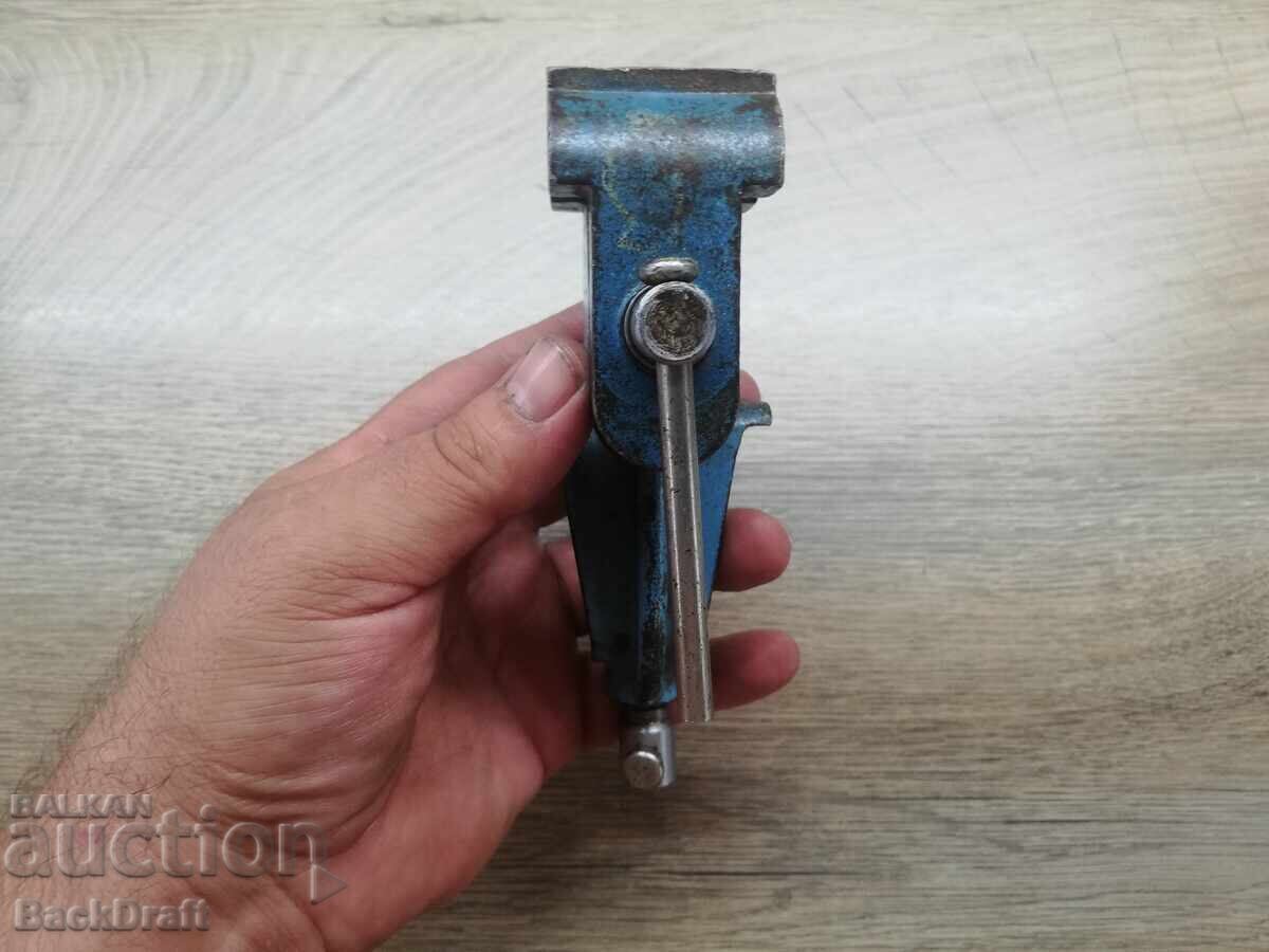 Old Russian Watchmaker's, Jeweler's Vise, Anvil - 7