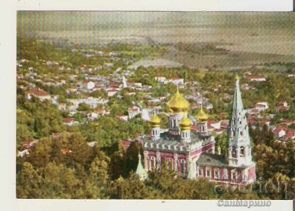 Картичка  България  Шипка  с.Шипка Храм-паметник**
