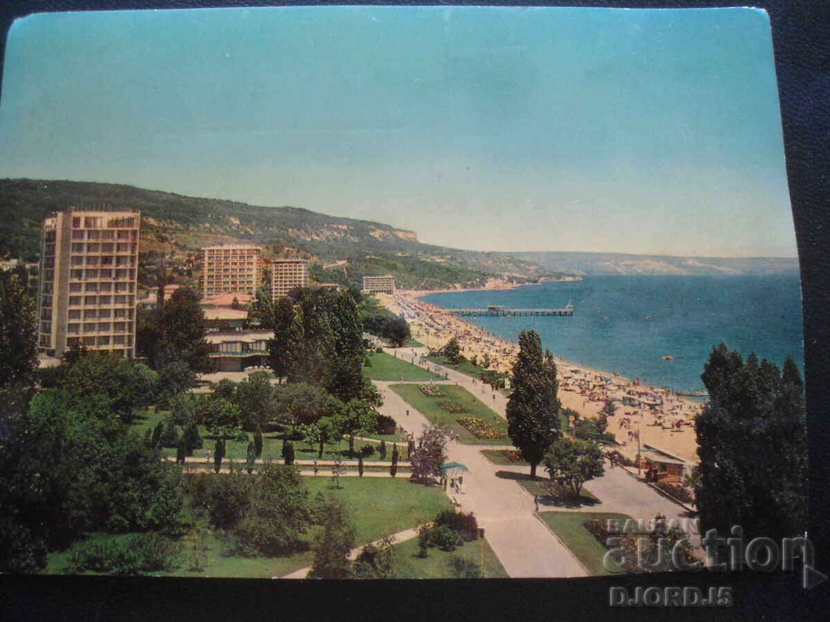 ΒΑΡΝΑ. Χρυσή Άμμος, Παλιά καρτ ποστάλ