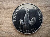 Τόνγκα - 20 σεντί (2002) - FAO