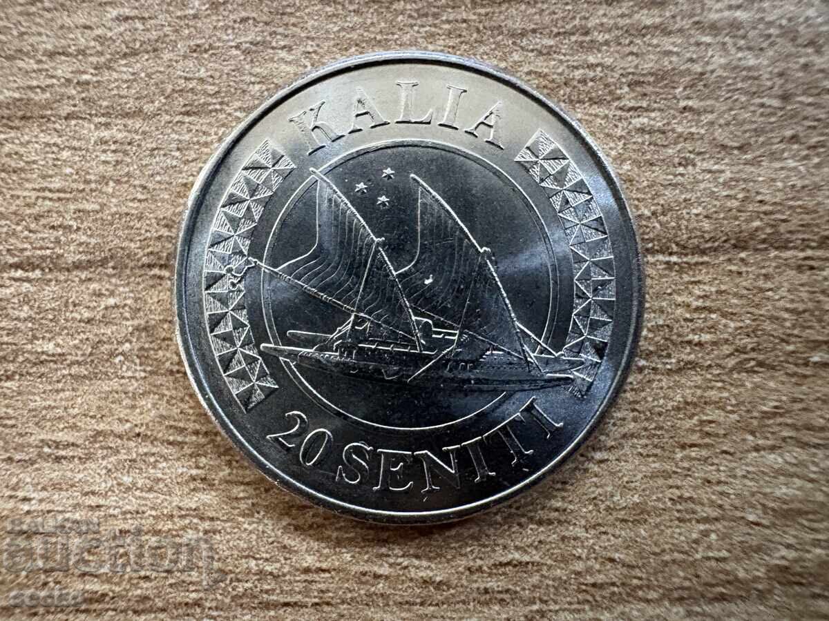 Τόνγκα - 20 σεντί (2015) Τόνγκα - 20 σεντί (2015)