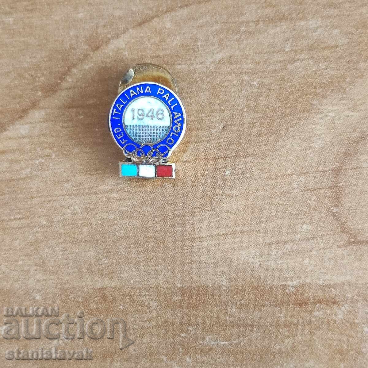 Значка италианска волейболна асоциация Значка италианска волейболна асоциация