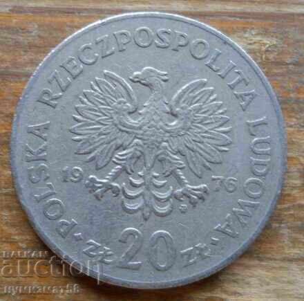 20 zlotys 1976 - Poland