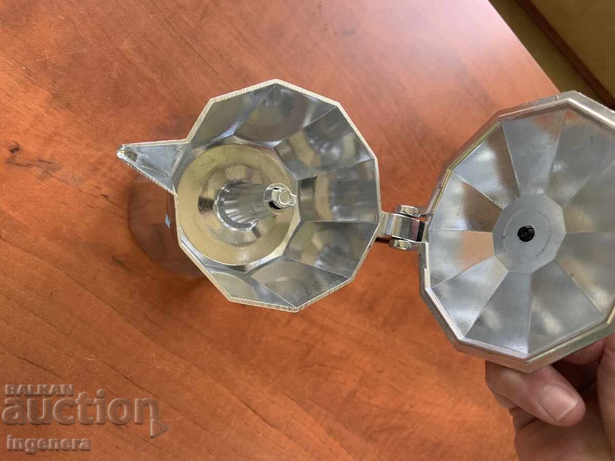 Auction  COFFEE MAKER METAL ITALY - G.A.T. - NEW