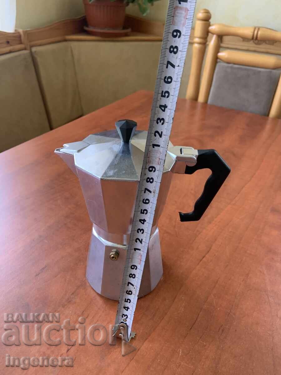 ΚΑΦΕΤΙΕΡΑ ΜΕΤΑΛΛΙΚΗ ΙΤΑΛΙΑΣ - G.A.T. - ΚΑΙΝΟΥΡΓΙΑ με τιμή 22.00 BGN | € 11.25