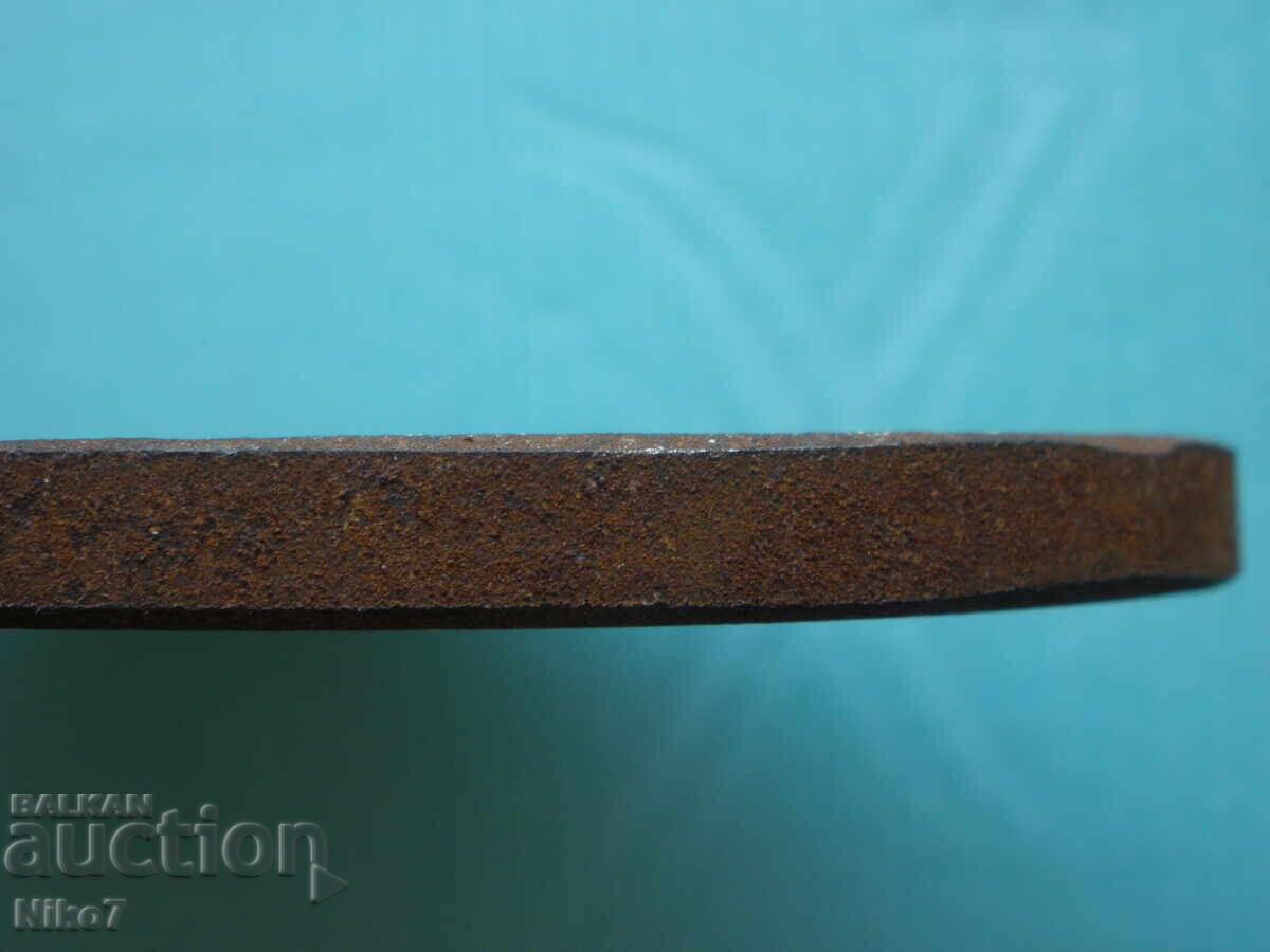 Παλιά (1985), μεταλλική πινακίδα από βαγόνι τρένου - 6