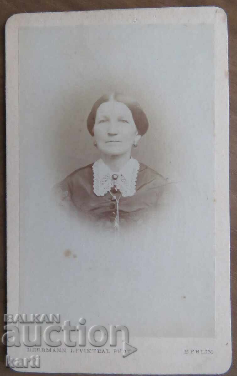СТАРА ФОТОГРАФИЯ - КАРТОН - ОТЛИЧНА - около 1880 година СТАРА ФОТОГРАФИЯ - КАРТОН - ОТЛИЧНА - около 1880 година