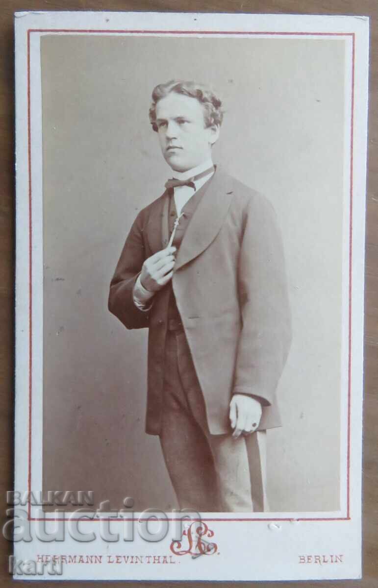 FOTOGRAFIE VECHE - CARTON - EXCELENTĂ - circa 1880 FOTOGRAFIE VECHE - CARTON - EXCELENTĂ - circa 1880