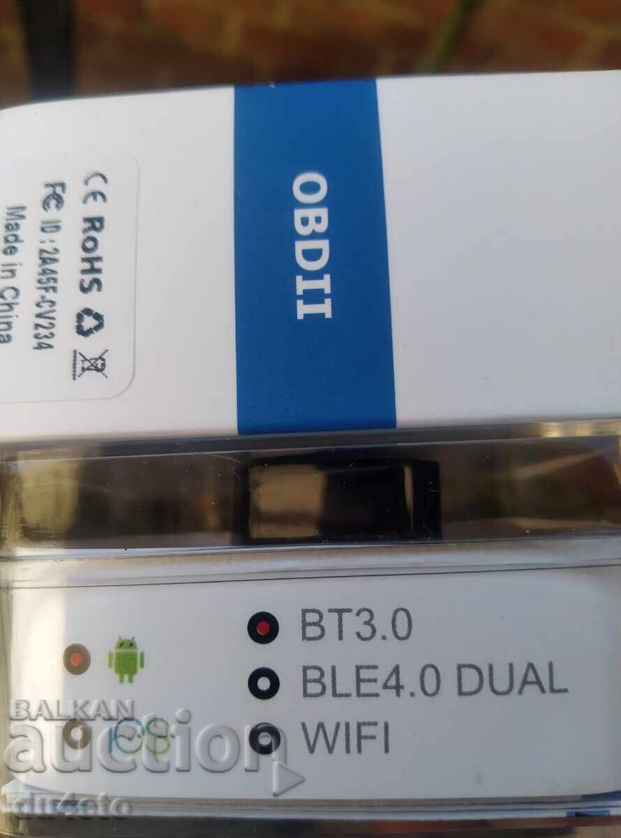 Диагностика за кола Vgate iCar Pro elm327 V2.3 OBD 2 BT 3.0 - 7