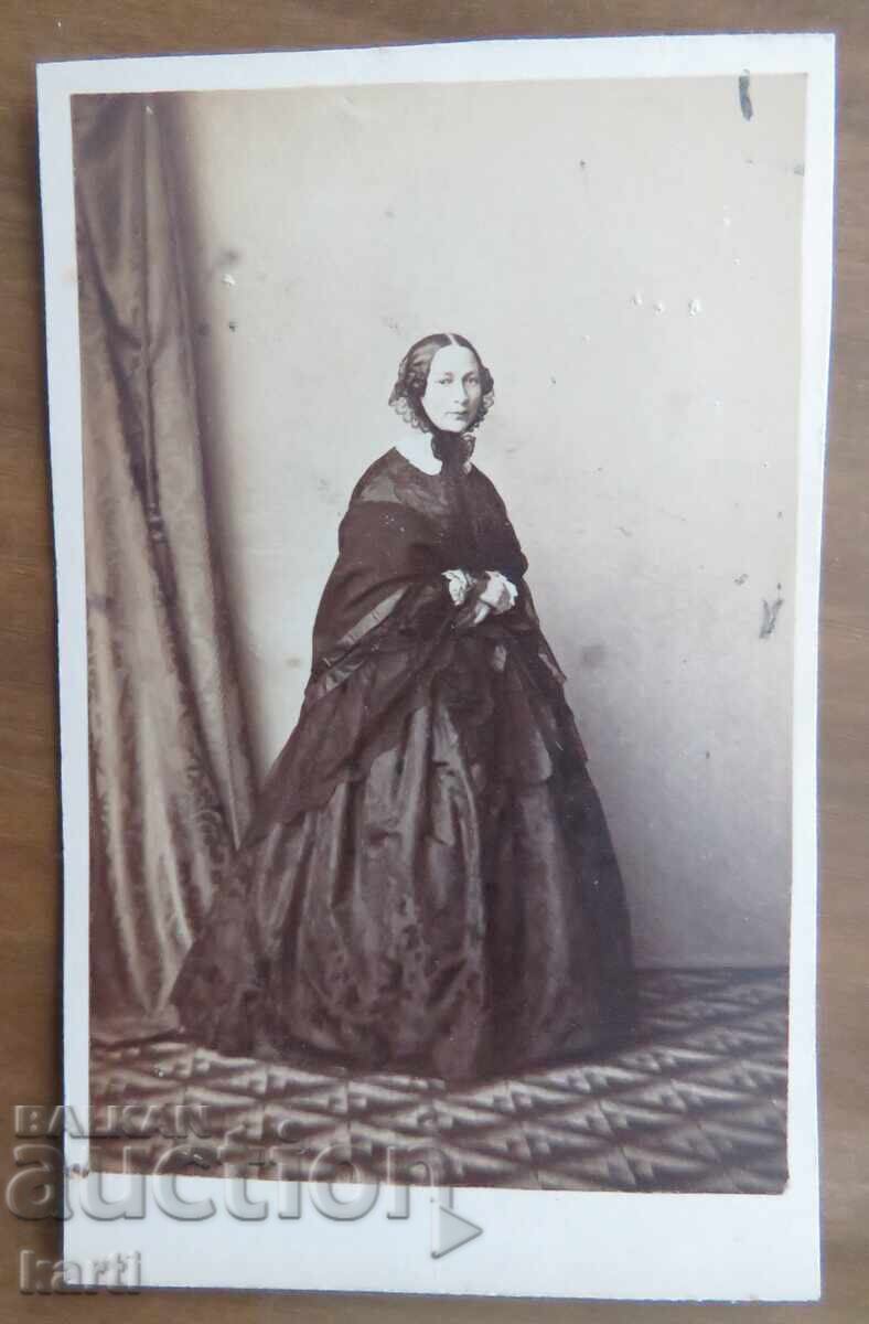 FOTOGRAFIE VECHE - CARTON - EXCELENTĂ - circa 1870