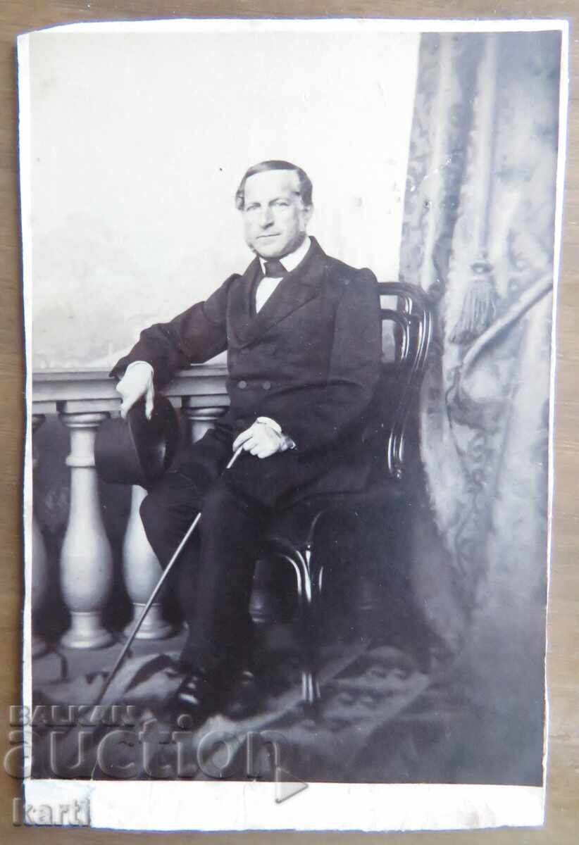 OLD PHOTOGRAPH - CARDBOARD - EXCELLENT - circa 1870