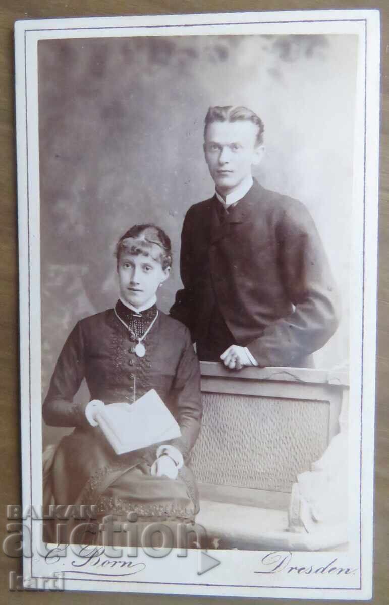 OLD PHOTOGRAPH - CARDBOARD - EXCELLENT - circa 1880