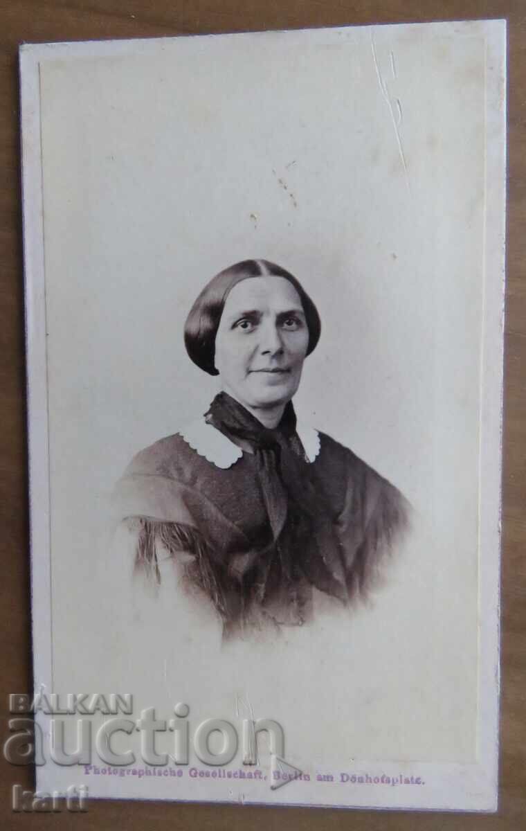 ΠΑΛΙΑ ΦΩΤΟΓΡΑΦΙΑ - ΧΑΡΤΟΝΙ - ΑΡΙΣΤΗ - περίπου 1880