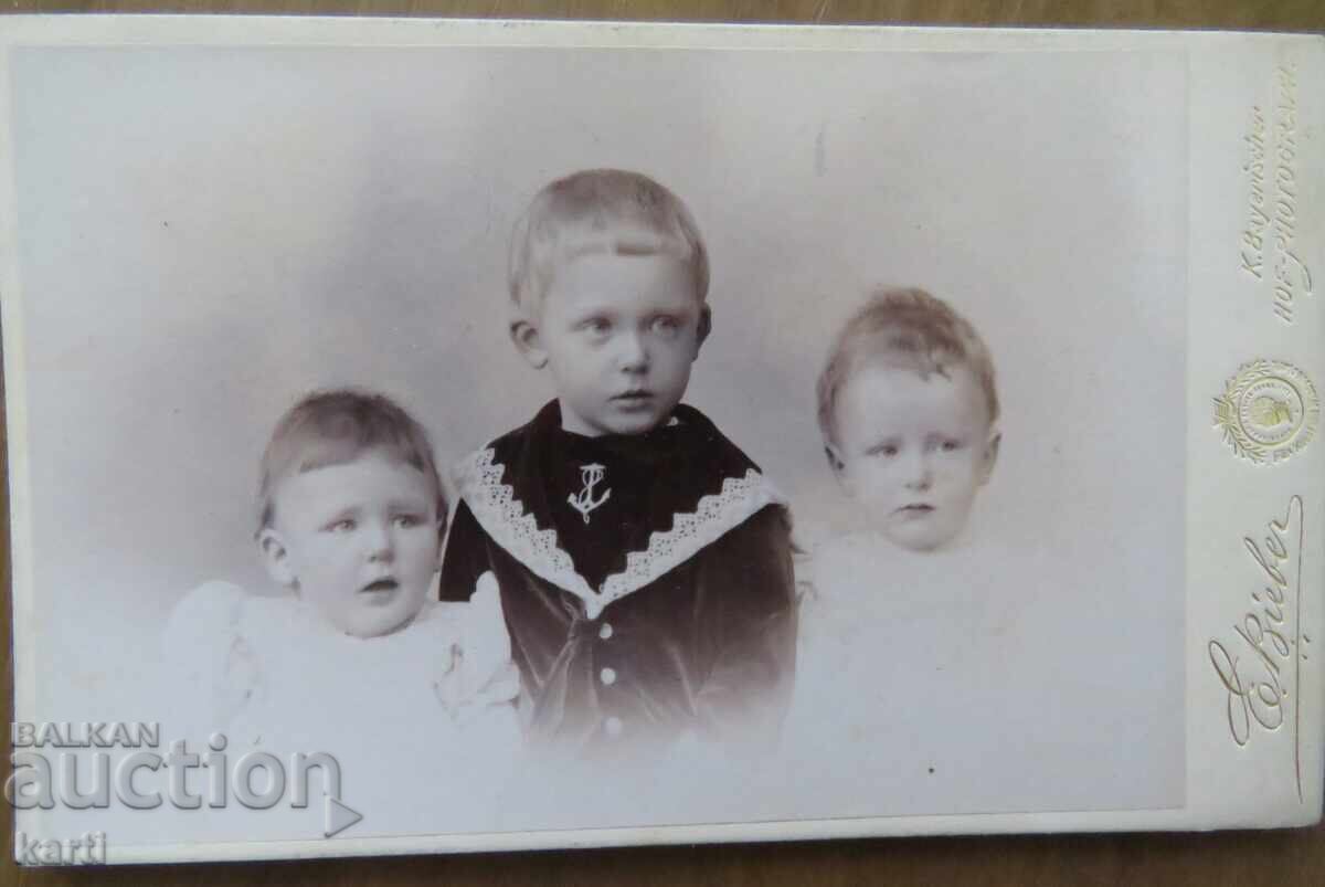 FOTOGRAFIE VECHE - CARTON - EXCELENTĂ - circa 1880