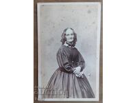 FOTOGRAFIE VECHE - CARTON - EXCELENTĂ - circa 1870