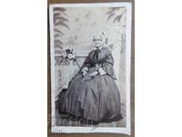 FOTOGRAFIE VECHE - CARTON - EXCELENTĂ - circa 1870