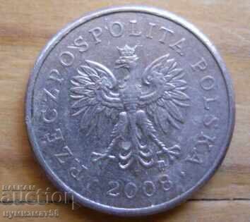 10 гроша 2008 г. - Полша с цена 0.20 лв. | € 0.10 10 гроша 2008 г. - Полша с цена 0.20 лв. | € 0.10