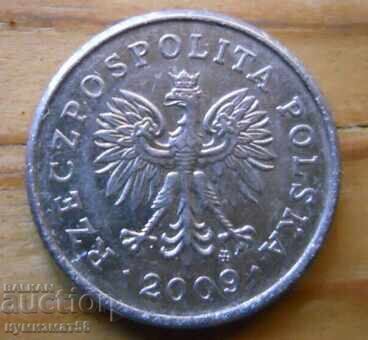 10 Groshis 2009 - Πολωνία με τιμή 0.20 BGN | € 0.10