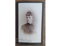 FOTOGRAFIE VECHE - CARTON - EXCELENTĂ - circa 1880