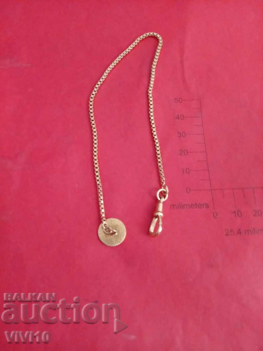 Старинен кюстек за джобен часовник, Позлата с цена 40.00 лв. | € 20.45