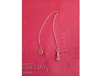 Antique pocket watch fob, Gold Plated