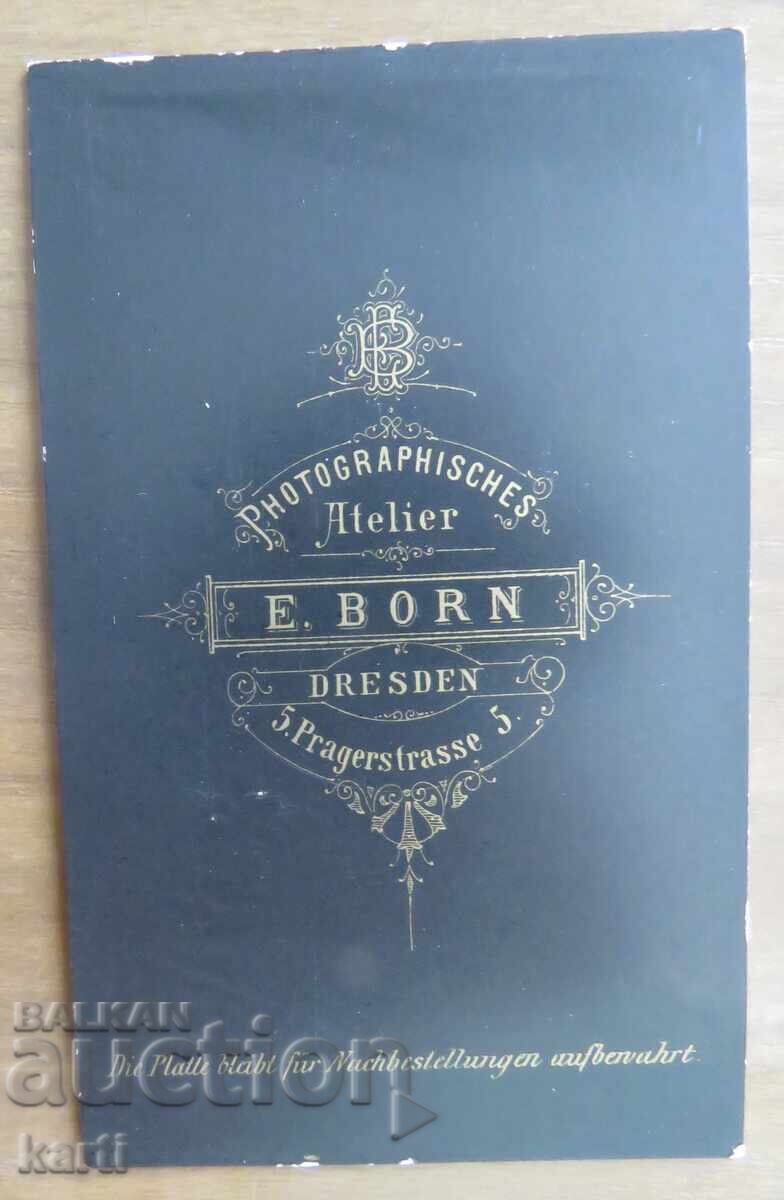 OLD PHOTOGRAPH - CARDBOARD - EXCELLENT - circa 1880 with price 14.99 BGN | € 7.66