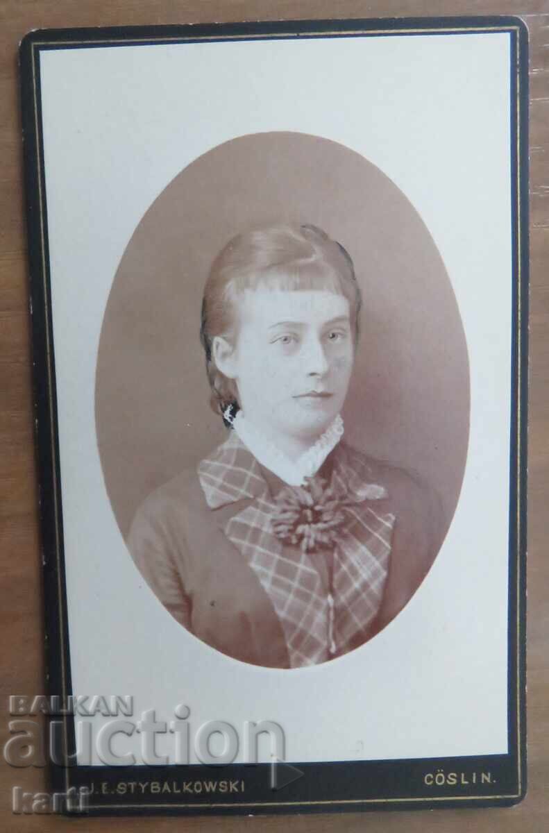 ΠΑΛΙΑ ΦΩΤΟΓΡΑΦΙΑ - ΧΑΡΤΟΝΙ - ΑΡΙΣΤΗ - περίπου 1880