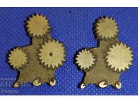 Παλιά μπρούτζινη πλάκα τυπογραφείου, βιβλιοδεσία Βασίλειο Βουλγαρίας