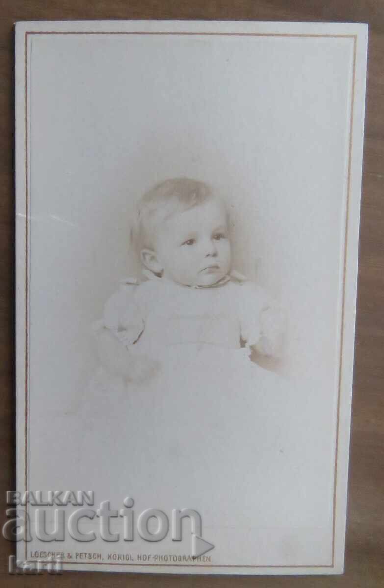 OLD PHOTOGRAPH - CARDBOARD - EXCELLENT - circa 1880