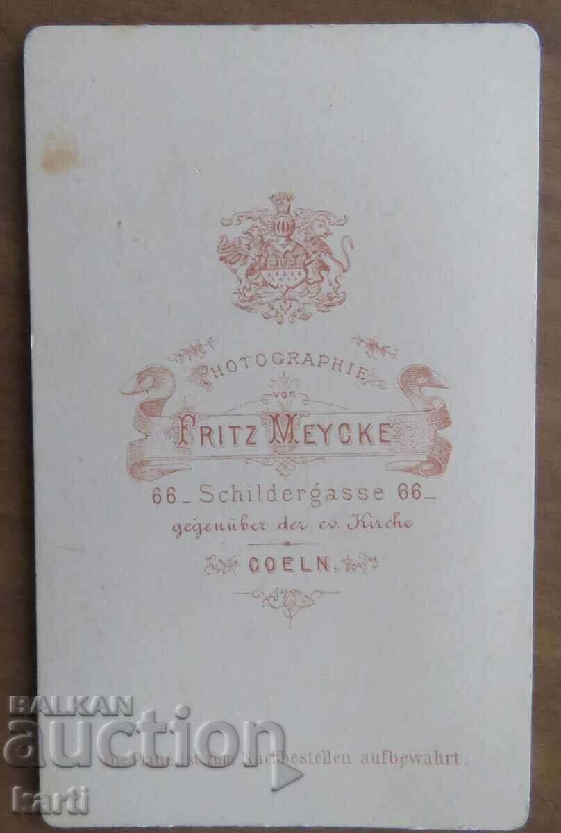 OLD PHOTOGRAPH - CARDBOARD - EXCELLENT - circa 1880 with price 14.99 BGN | € 7.66 OLD PHOTOGRAPH - CARDBOARD - EXCELLENT - circa 1880 with price 14.99 BGN | € 7.66